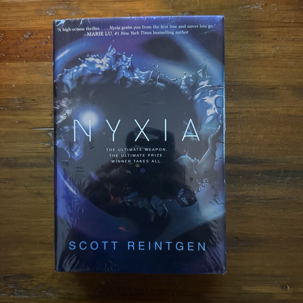 Nyxia Scott Reintgen LitJoy Crate Special Edition Hardcover 2018 Signed Sealed⁠